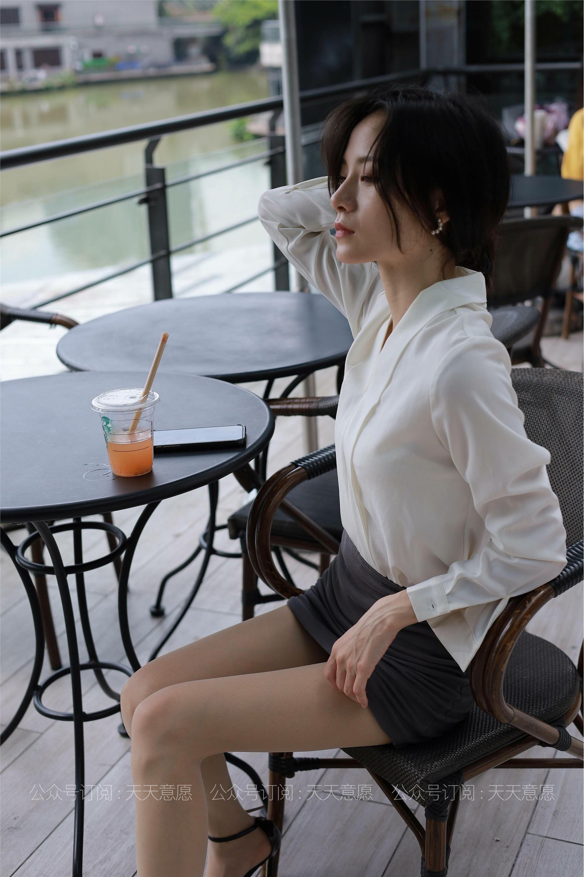 IESS异思趣向  2021.07.08 丝享家855：小六《白色OL装》